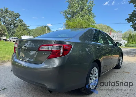 2013 Toyota Camry L из США, поврежденный, VIN 4T1BF1FK2DU711506